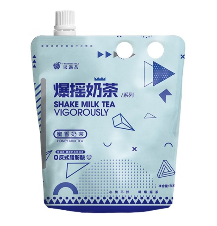 [BBD: 25/05/2022] Honey milk tea (果遇茶 爆摇奶茶 蜜香奶茶)