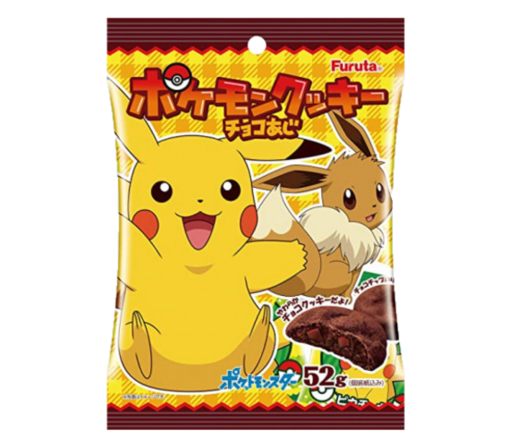 Furuta Pokemon chocolate cookies
