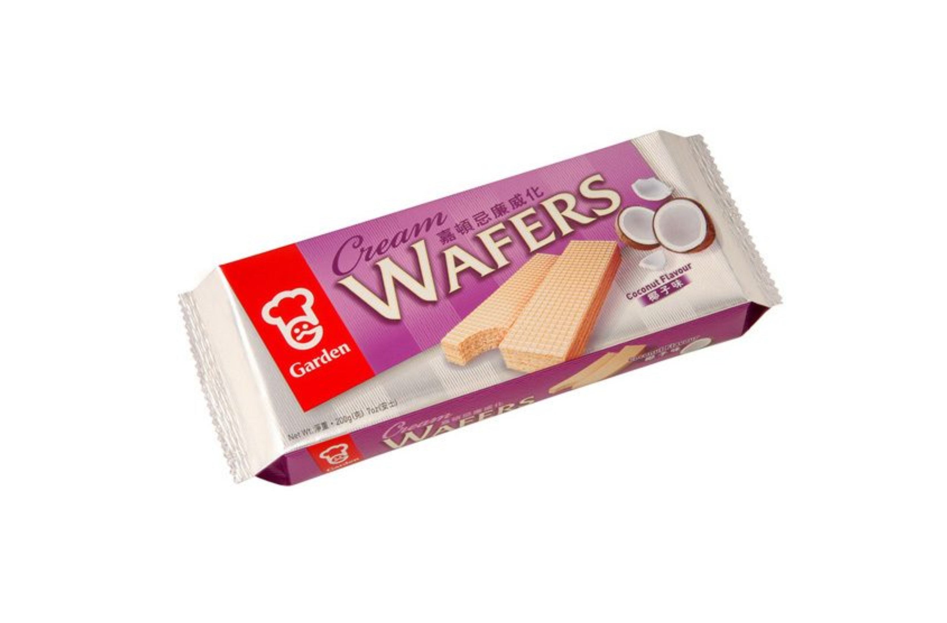 Cream wafers coconut flavour