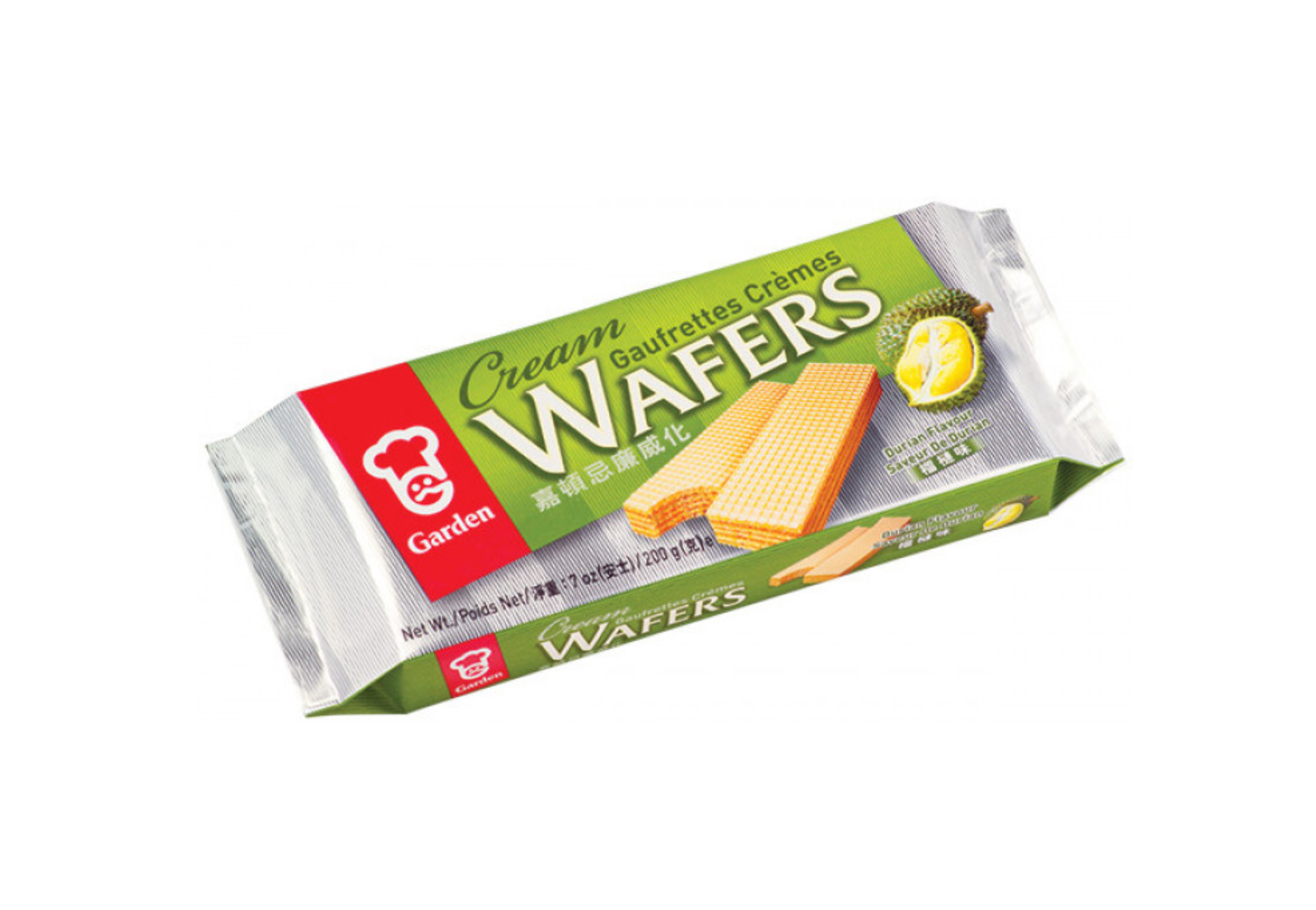 Garden Cream wafers durian flavour