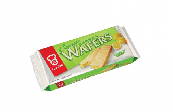 Garden Cream wafers lemon flavour