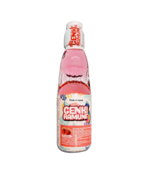 Genki  Genki ramune strawberry flavour