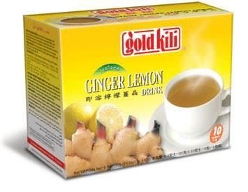 Gold Kili Instant gember drankje met citroen smaak (即溶檸檬薑晶)