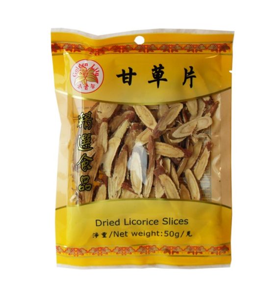 Golden Lily Dried licorice slices (甘草片)