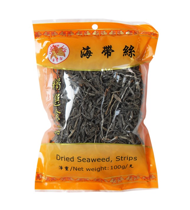 Golden Lily Dried seaweed strips (海帶絲)