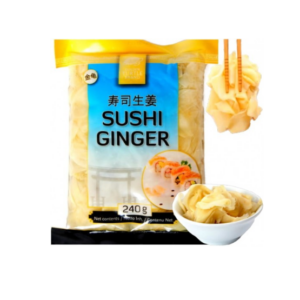 Golden Turtle Brand  Sushi ginger white