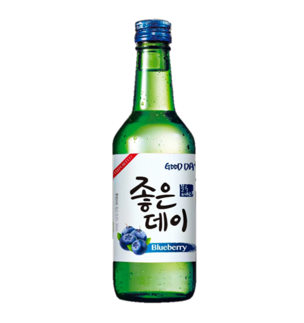Good day soju blueberry flavor 13.5% ALC