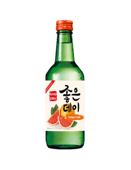 Good Day  Good day soju grapefruit flavor 13,5% ALC