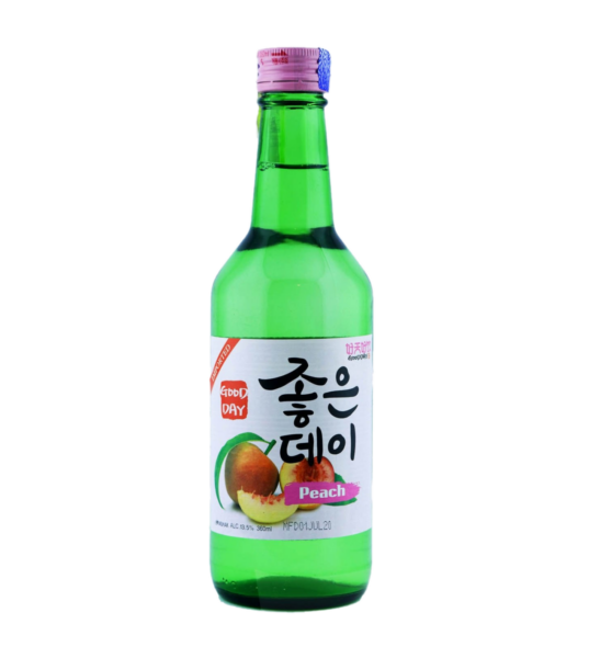 Good Day  Good day soju peach flavor 13,5% ALC