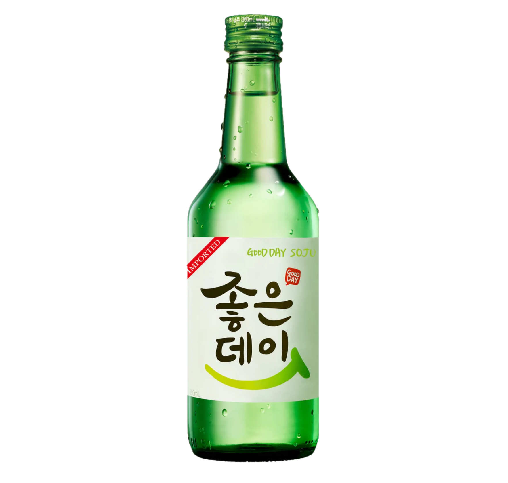 Good day soju original flavor 16,9% ALC.