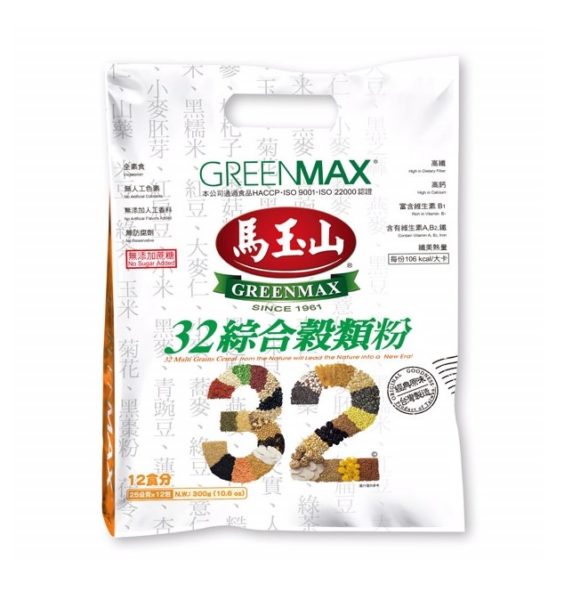 Greenmax  32 multigranen drank (馬玉山 32綜合穀類粉)