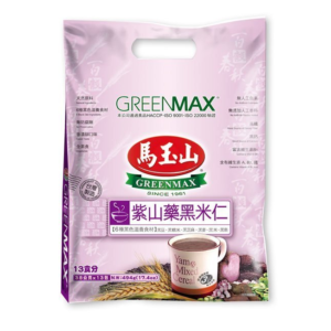 Greenmax Yam & mixed cornflakes (馬玉山 紫山藥黑米仁)