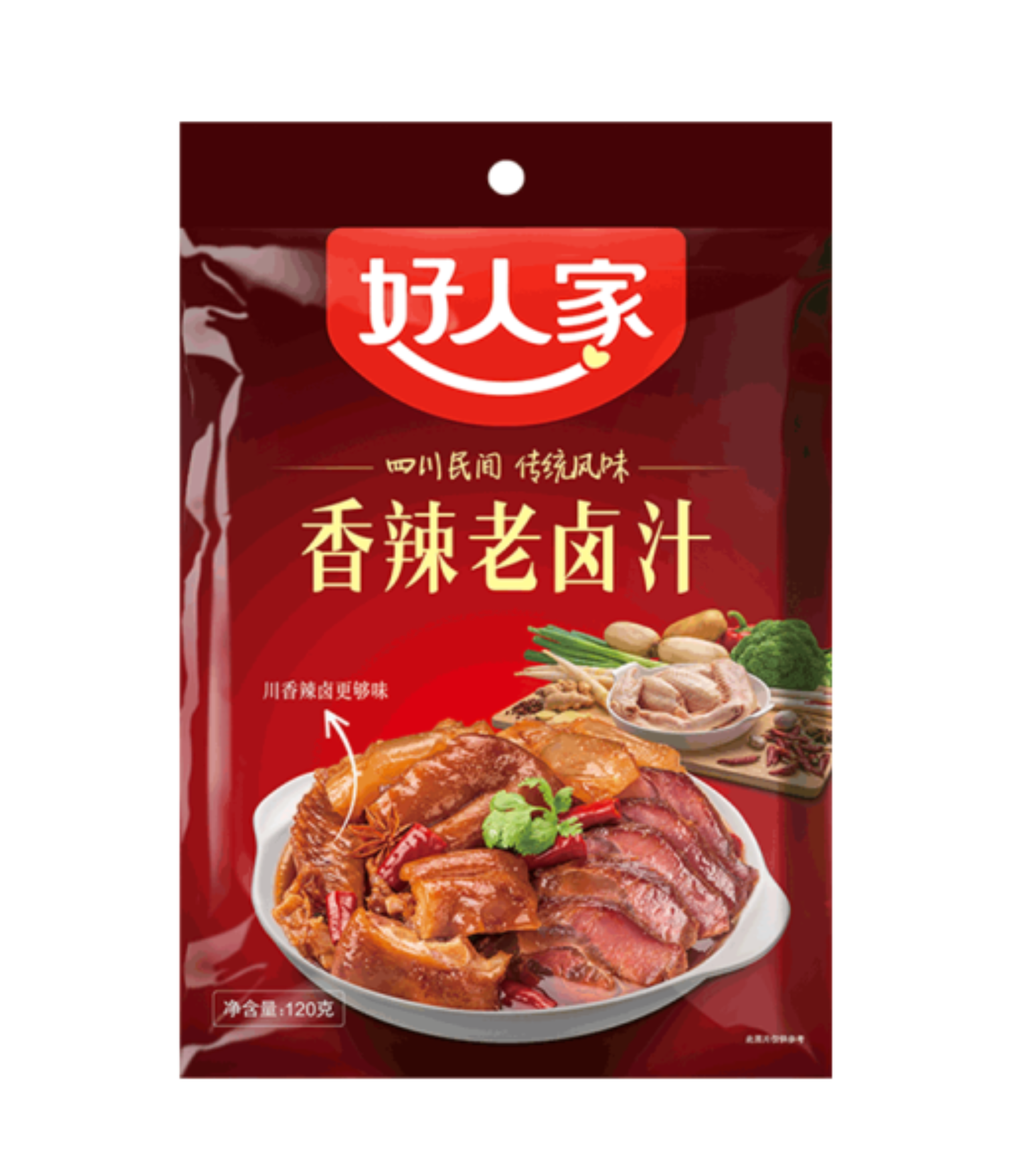 Hao Ren Jia Lake saus pittige smaak (好人家 香辣味老卤汁)