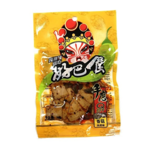 Hi Pass Tofu snack mushroom cumin flavour (好巴食 Q豆干 香菇孜然味)