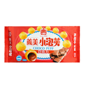 I Mei Chocolate puff (义美 小泡芙巧克力口味)