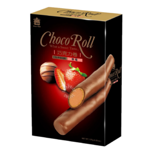 Imei  Choco roll strawberry (義美 巧克力卷 草莓)