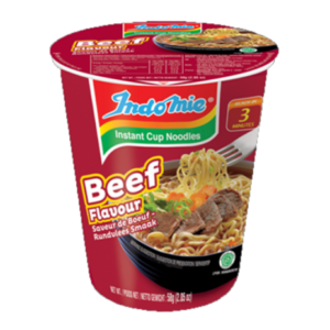 Indomie  Cup noodle beef flavour