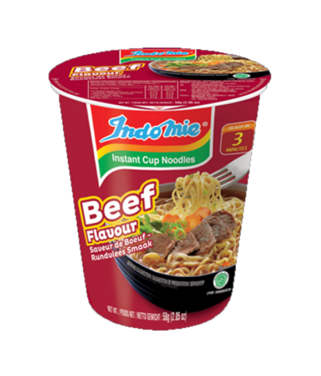 Indomie  Cup noodle beef flavour