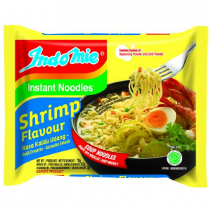 Indomie Noodle shrimp flavor