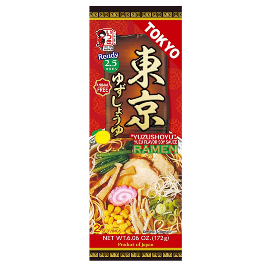 Itsuki Yuzu shoyu soy sauce flavor ramen