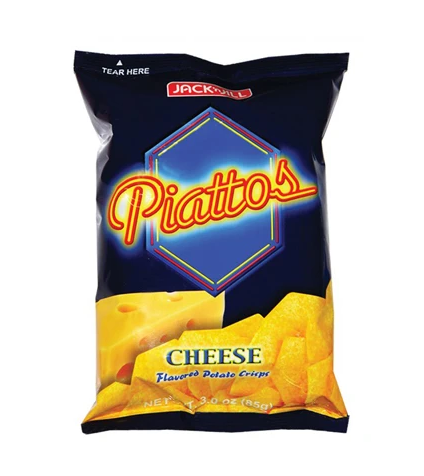 Jack'n Jill Piattos chips cheese flavour