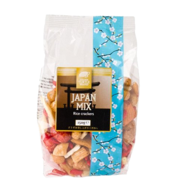 Rice & peanut crackers japan mix