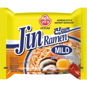 Ottogi  Korean style instant noodles jin ramen mild (오뚜기 진라면(순한맛))