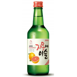 Jinro Soju grapefruit flavor 13% ALC.