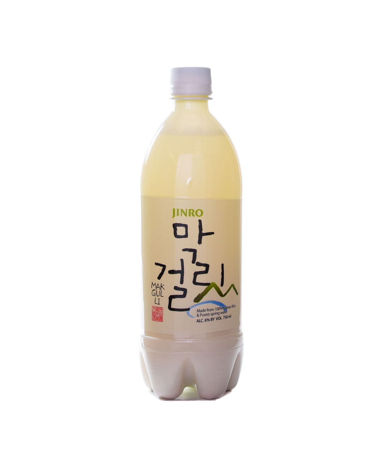 Jinro Korean rice wine makgeolli  6% ALC.