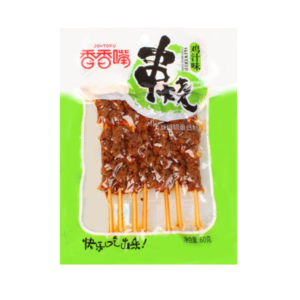 Joytofu Dried tofu snack chicken flavour satay stick (香香嘴 串烧 鸡汁味)