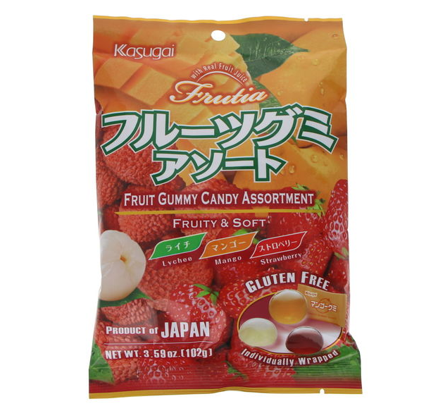 Kasugai Fruit gummy candy assortiment