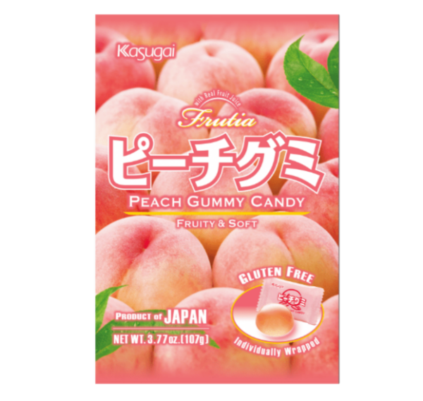 Kasugai Peach gummy candy