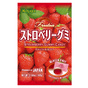 Kasugai Strawberry gummy candy