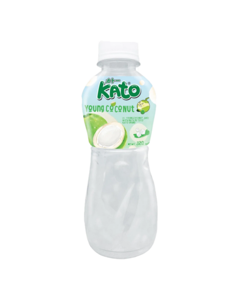 Kato  Young coconut juice with nata de coco (320ml)