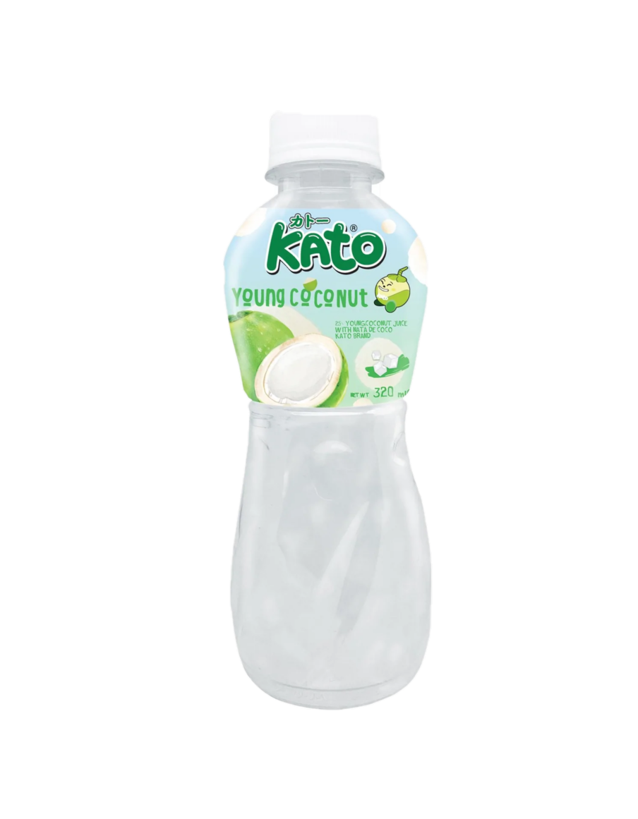 Kato  Young coconut juice with nata de coco (320ml)