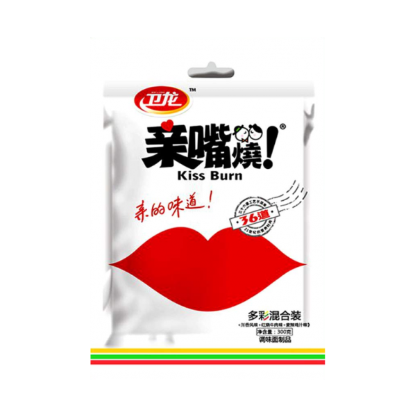 Wei Long "Kiss burn" assorted aroma (卫龙 亲嘴烧 多彩混合装)