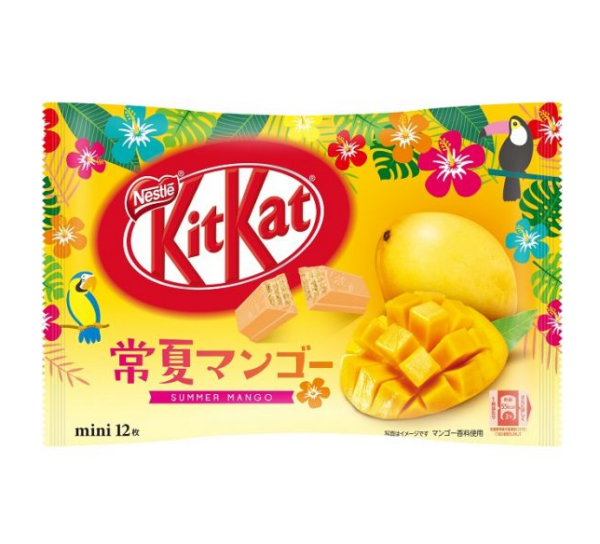 Nestle KitKat summer mango flavor