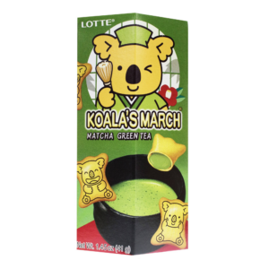 Lotte Koala's march biscuits (matcha green tea) (樂天熊仔餅 (抹茶味))