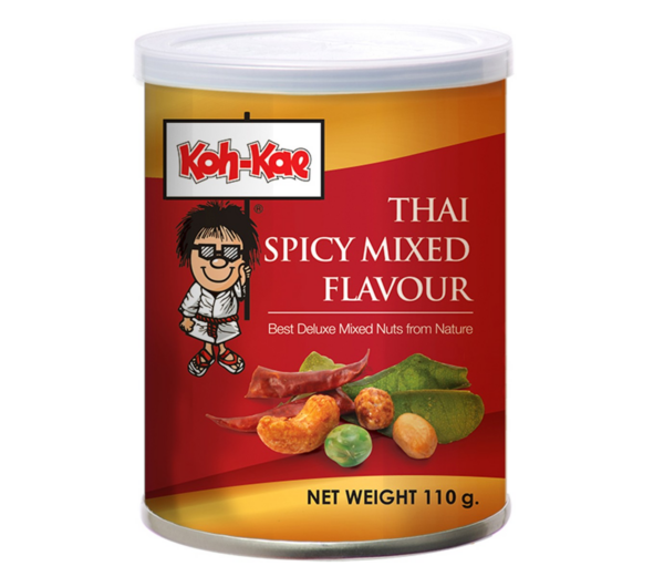 Koh Kae Deluxe mixed nuts Thai spicy flavour