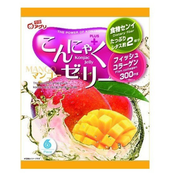 Yukiguni Aguri Konjac jelly mango flavor