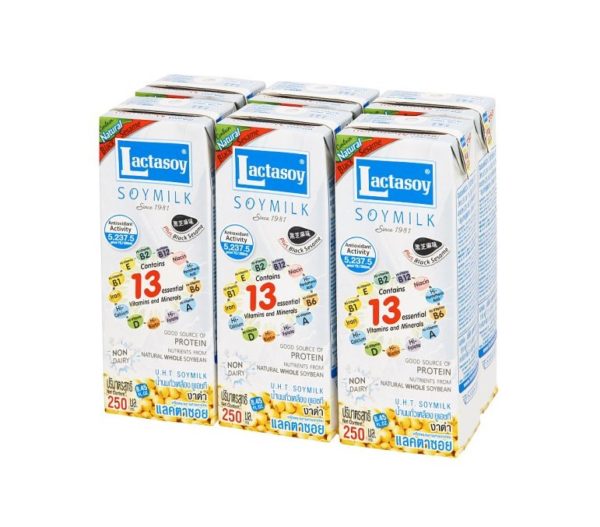 Lactasoy  Soy milk with black sesame