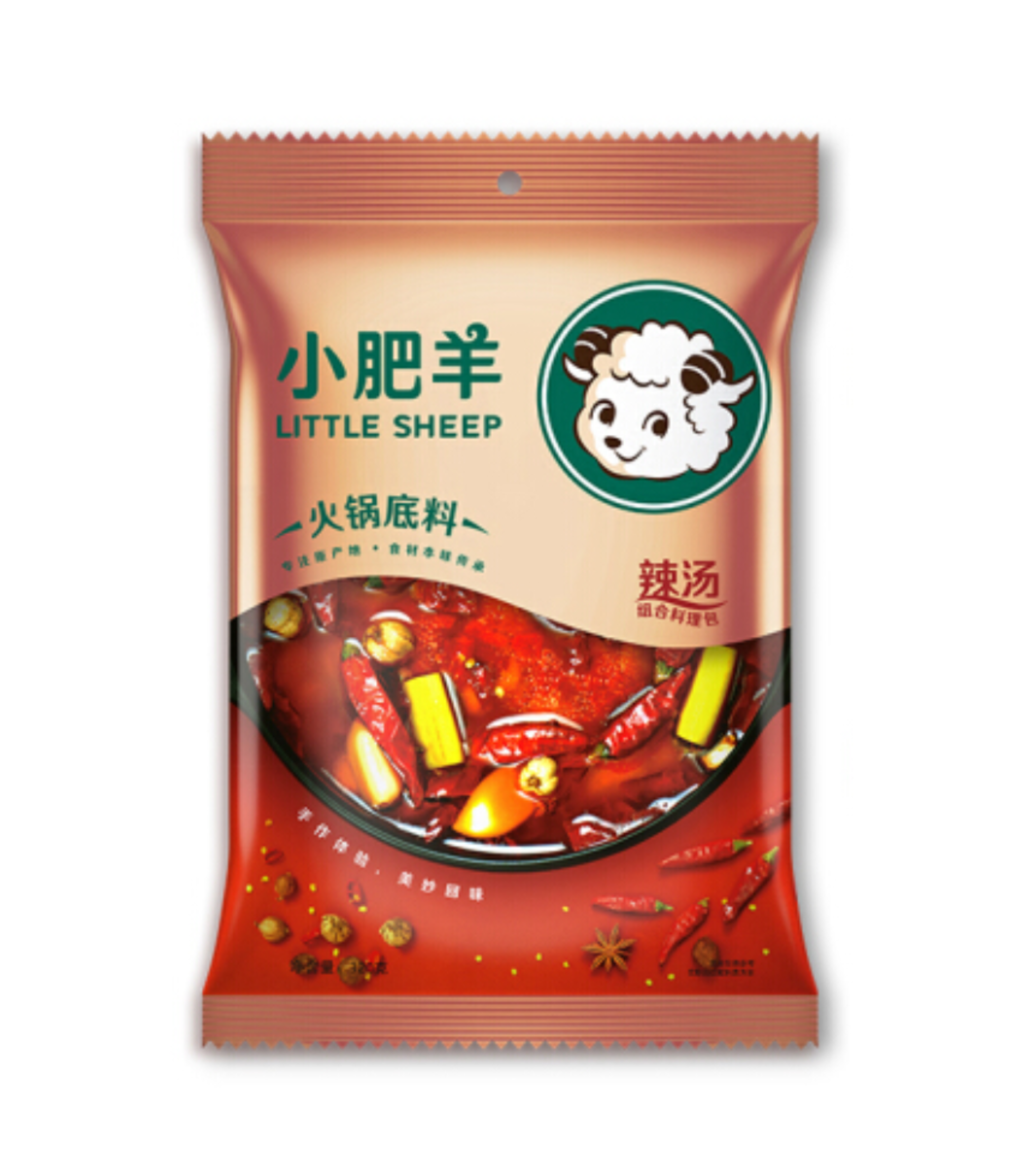 Little Sheep  Hot pot soep basis heet (小肥羊 火锅底料 辣汤)