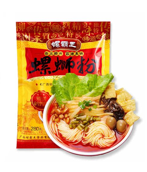 Lo Ba Wang  Original snail rice noodles (螺蛳粉 280克)