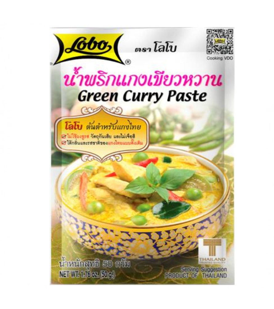 Lobo Green curry paste