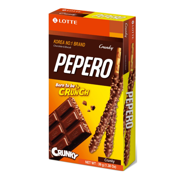 Lotte Pepero crunky chocolate stick