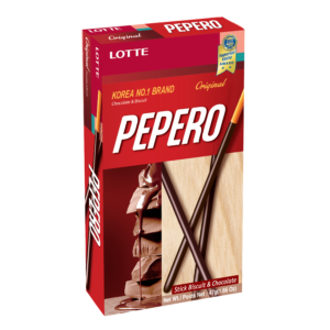 Lotte Pepero stick chocolate flavour