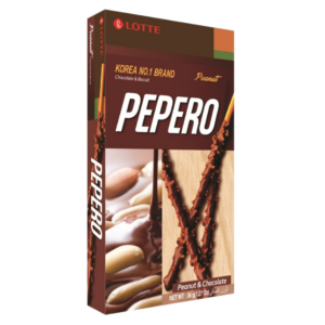 Lotte Pepero peanut & chocolate stick