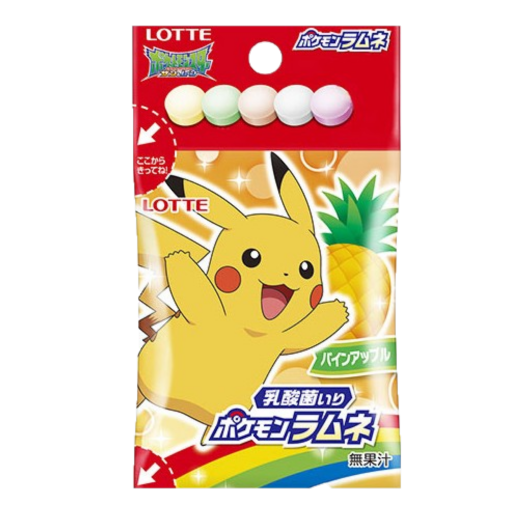 Lotte Pokemon fruit ramune candy