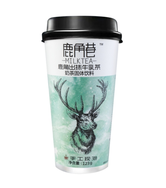 Lu Jiao Xiang 鹿角巷 出抹牛乳茶 melkthee matcha smaak