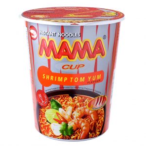 Mama Cup noodle tom yum shrimp flavor